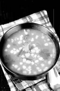 Sweet corn veg soup