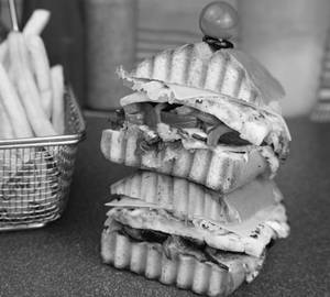 Paneer & Roasted Vegetables Sandwich