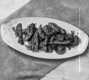 Mushroom pepper fry