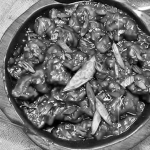 Mushroom Manchurian Dry