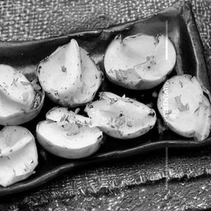 Garlic Potato Shots
