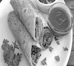 Chaap kathi  roll