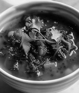 Gundruk Ko Jhol With Dry Fish