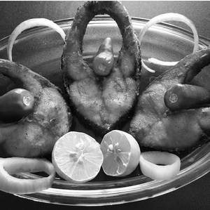 Rahu Fish Fried 3 Pcs