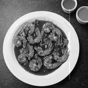Prawns In Manchurian Sauce Dry