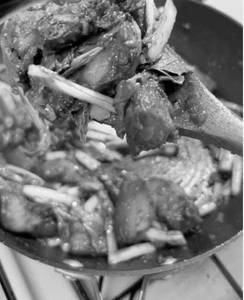 Pork With Ferry Chilly & Lai Saag