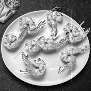 Butter Garlic Prawns Dry