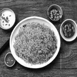 Mixed Ginger Capsicum Fried Rice