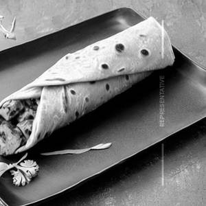 Cheese paneer makhni roll