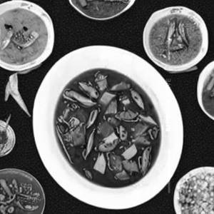 Three Treasure Veg In Hunan Sauce 
