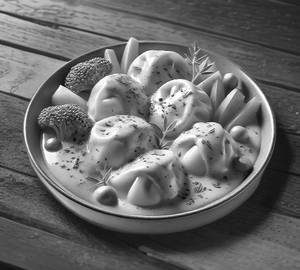 Paneer creamy momos