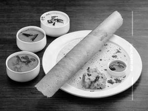 Onion paneer plain dosa