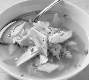 Chicken clear soup