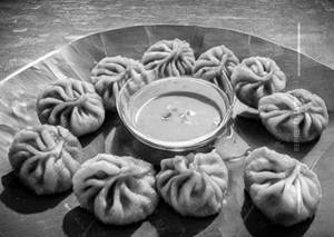 Mutton fried momo