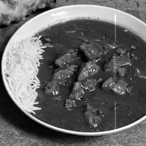 Garlic pork gravy