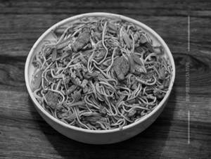 Pork fried noodles