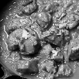 Veg. Chicken-do-pyaza