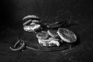 Veg Shammi Bun Kebab