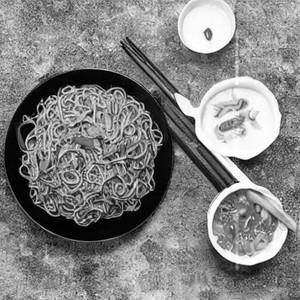 Spicy Panner Freid Noodles