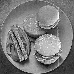 Cheese burst paneer burger