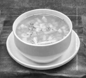 Veg clear soup
