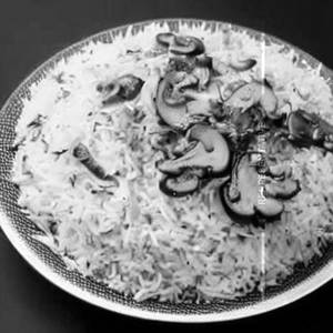 Schezwan Egg Mushroom Rice