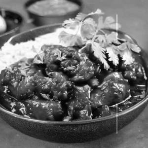 Spices Lamb In Black Bean Sauce