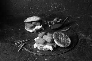 Mutton Shammi Bun Kebab