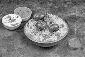 Mushroom biryani