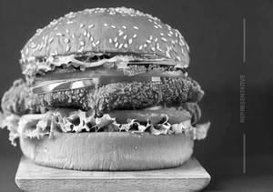 Schezwan Fried Chicken Burger 