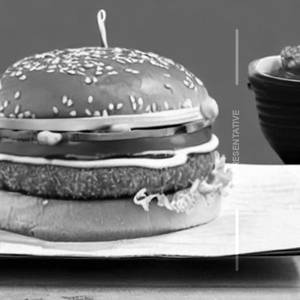 Paneer Chilli Garlic Burger