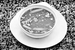 Beef clear soup