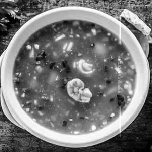 Crab and corn soup