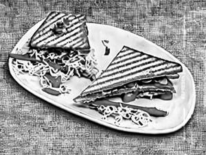 Veg Maggi Sandwich