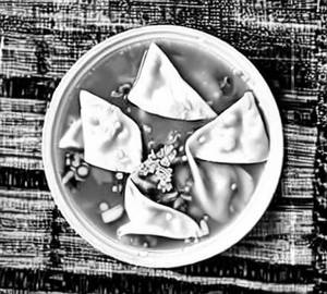 Veg Wonton Soup