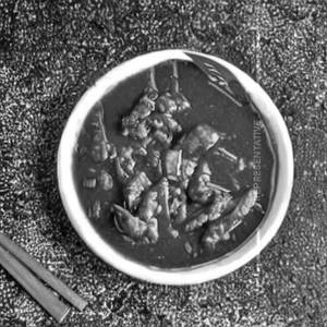 Pork gravy chow