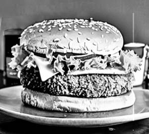 Paneer Schezwan Burger