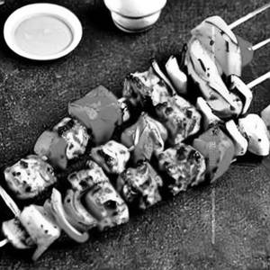 Veg seekh tikka