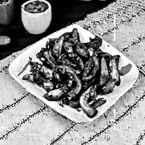 Mushroom pepper fry