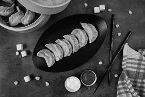 Corn & Cheese Steamed Momos