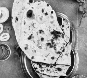 Aloo stuffed naan