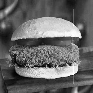 Jalapeno Fried Chicken Burger