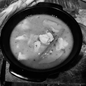 Chicken Curry(bone) In Fermented  Bambooshoot With Rice