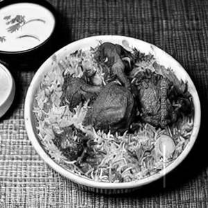 Special hyderabadi biryani mutton