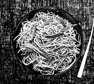 Egg Singapore Noodles