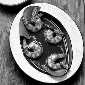 Sambal prawns