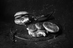 Mutton Galouti Bun Kebab