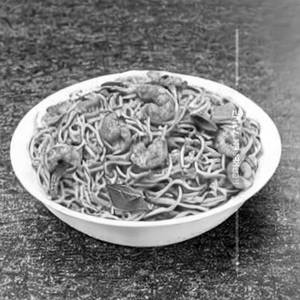 Schezwan Noodles [Prawns]