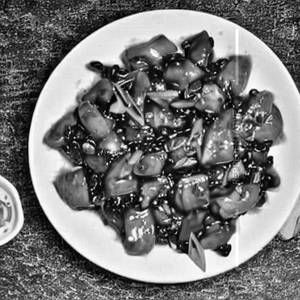 Wok Served Fish In Black Bean Sauce