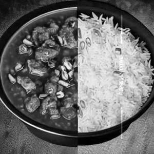 Pork chilli garlic rice